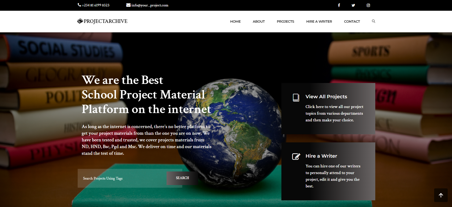 Project Archive